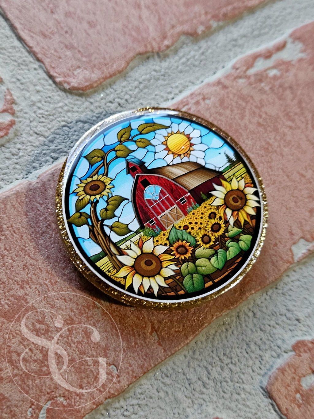 Barn Stained Glass