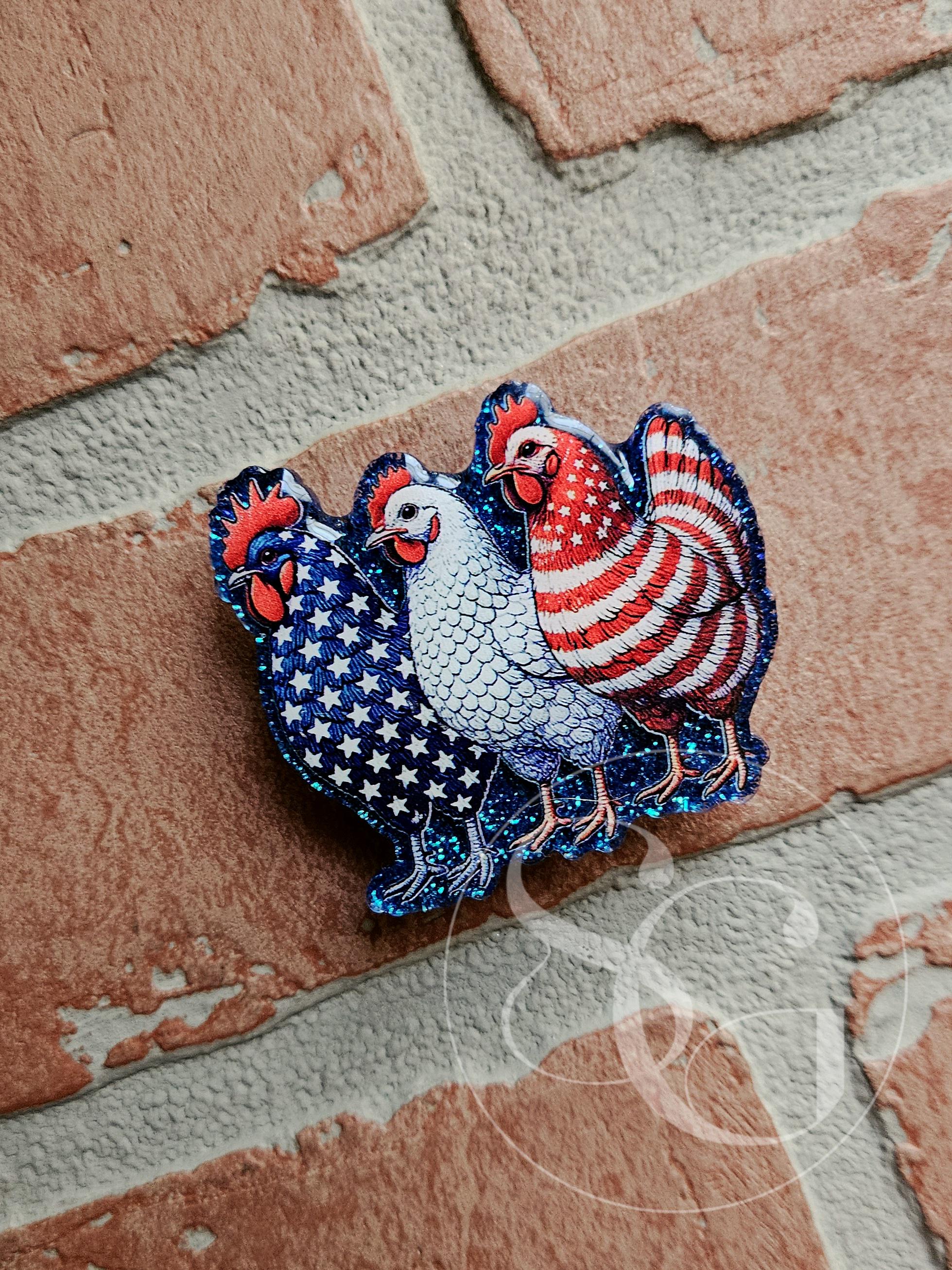 Patriotic Chickens