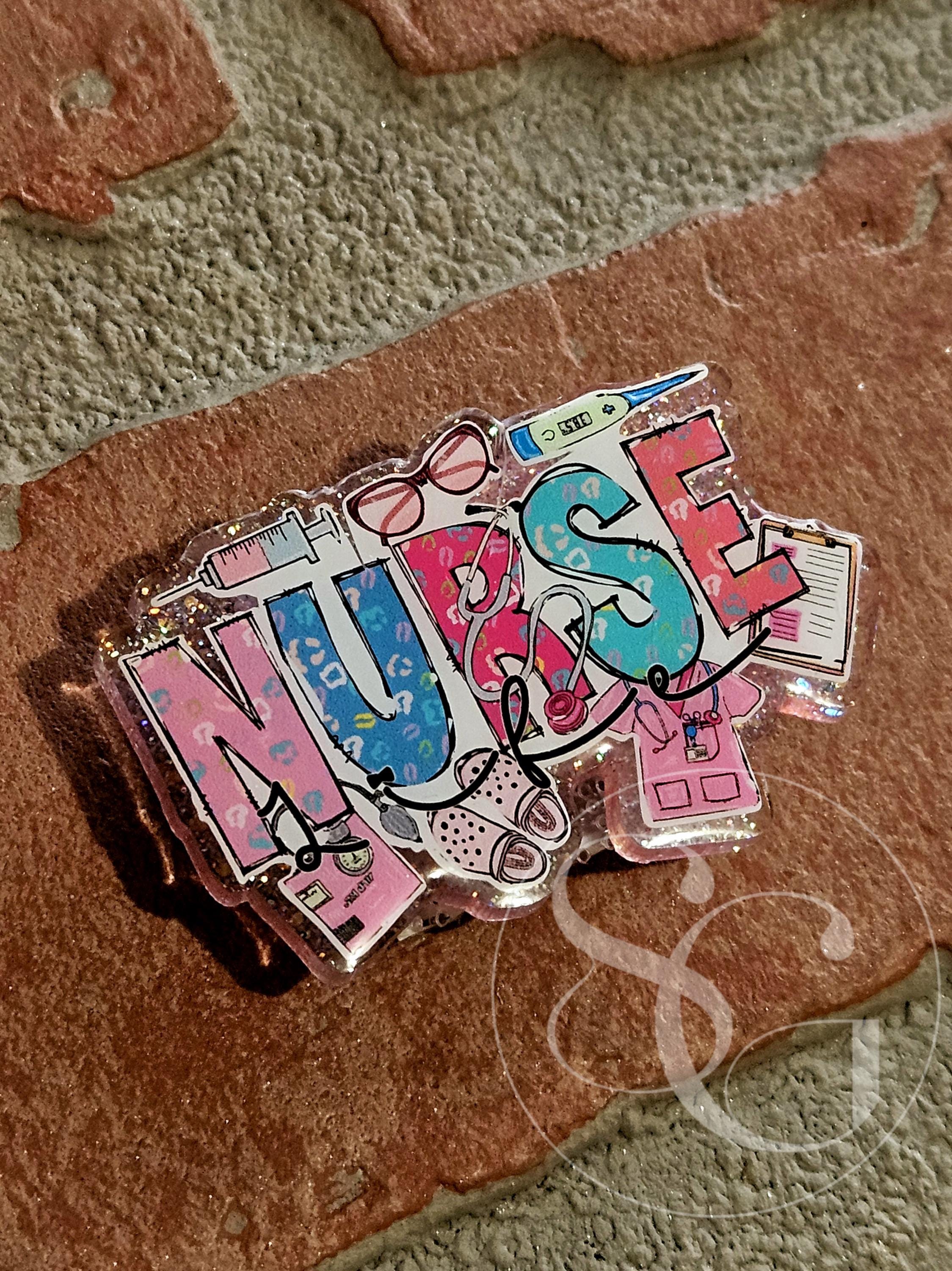 Busy Nurse Clogs & Stethoscope