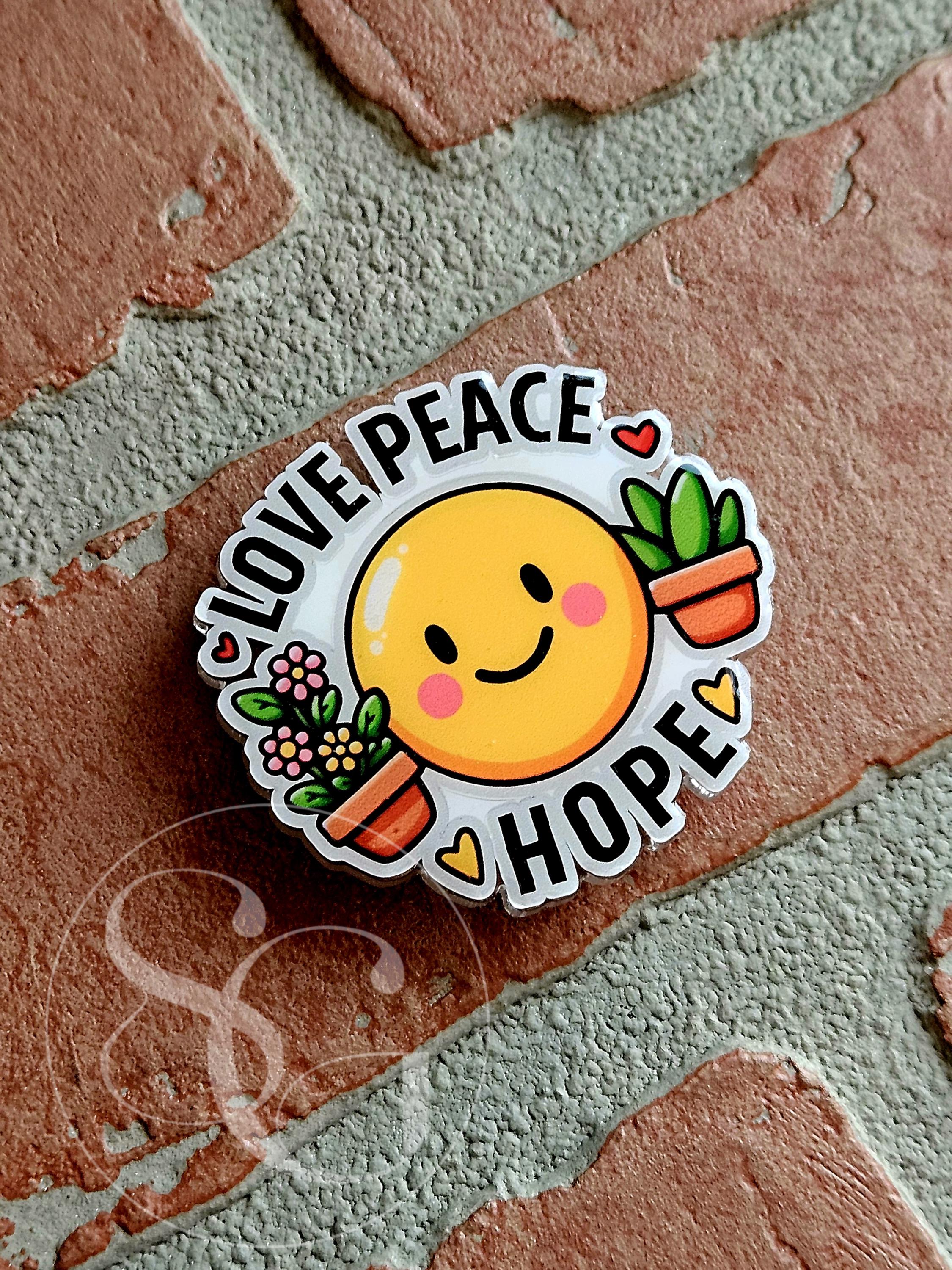 Love peace Hope Plant Lover