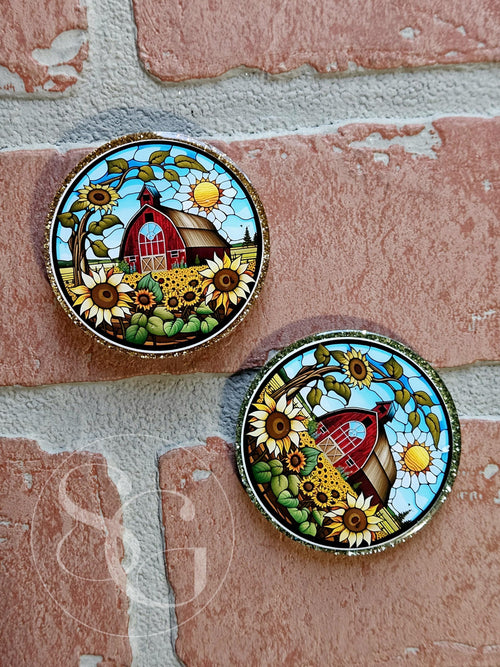 Barn Stained Glass