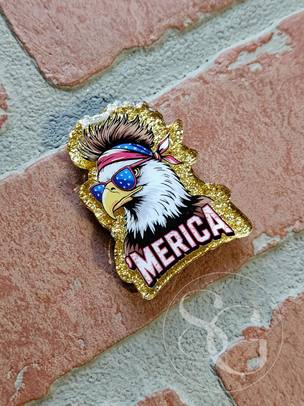 Patriotic 'Merica Eagle