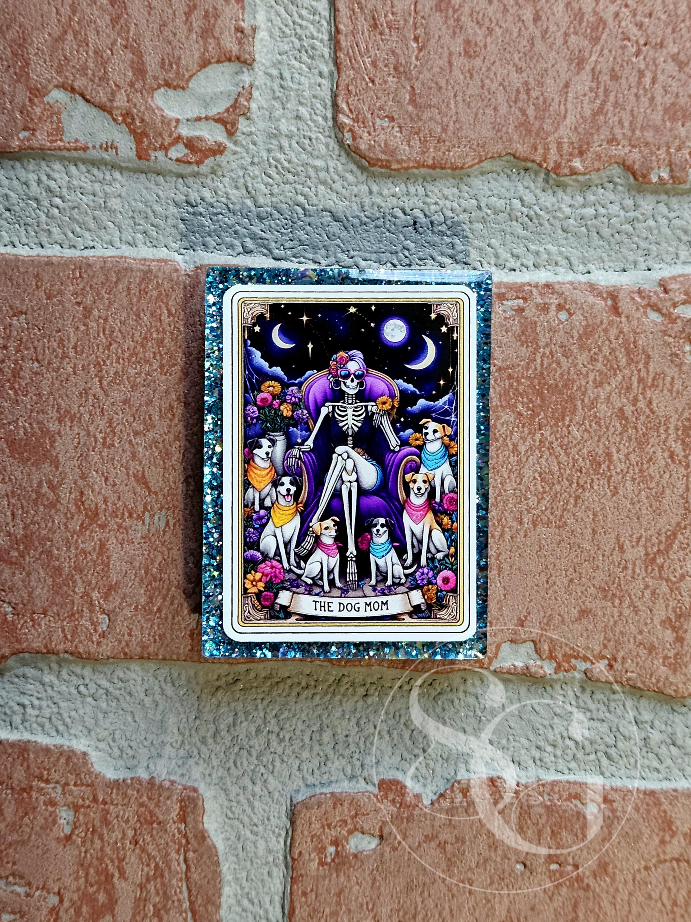 The Dog Mom Tarot Card