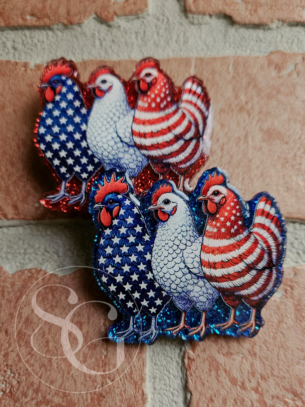 Patriotic Chickens