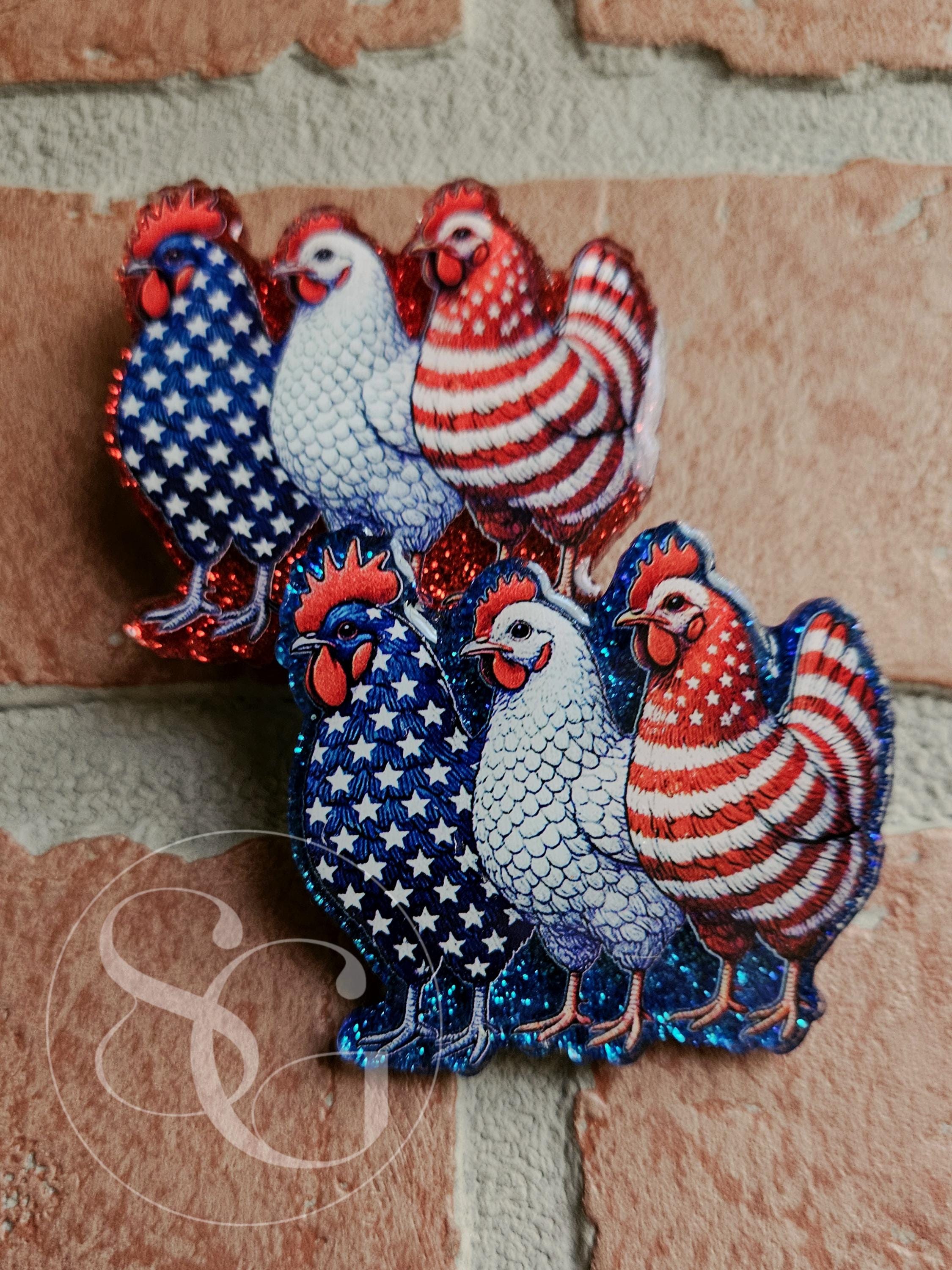 Patriotic Chickens