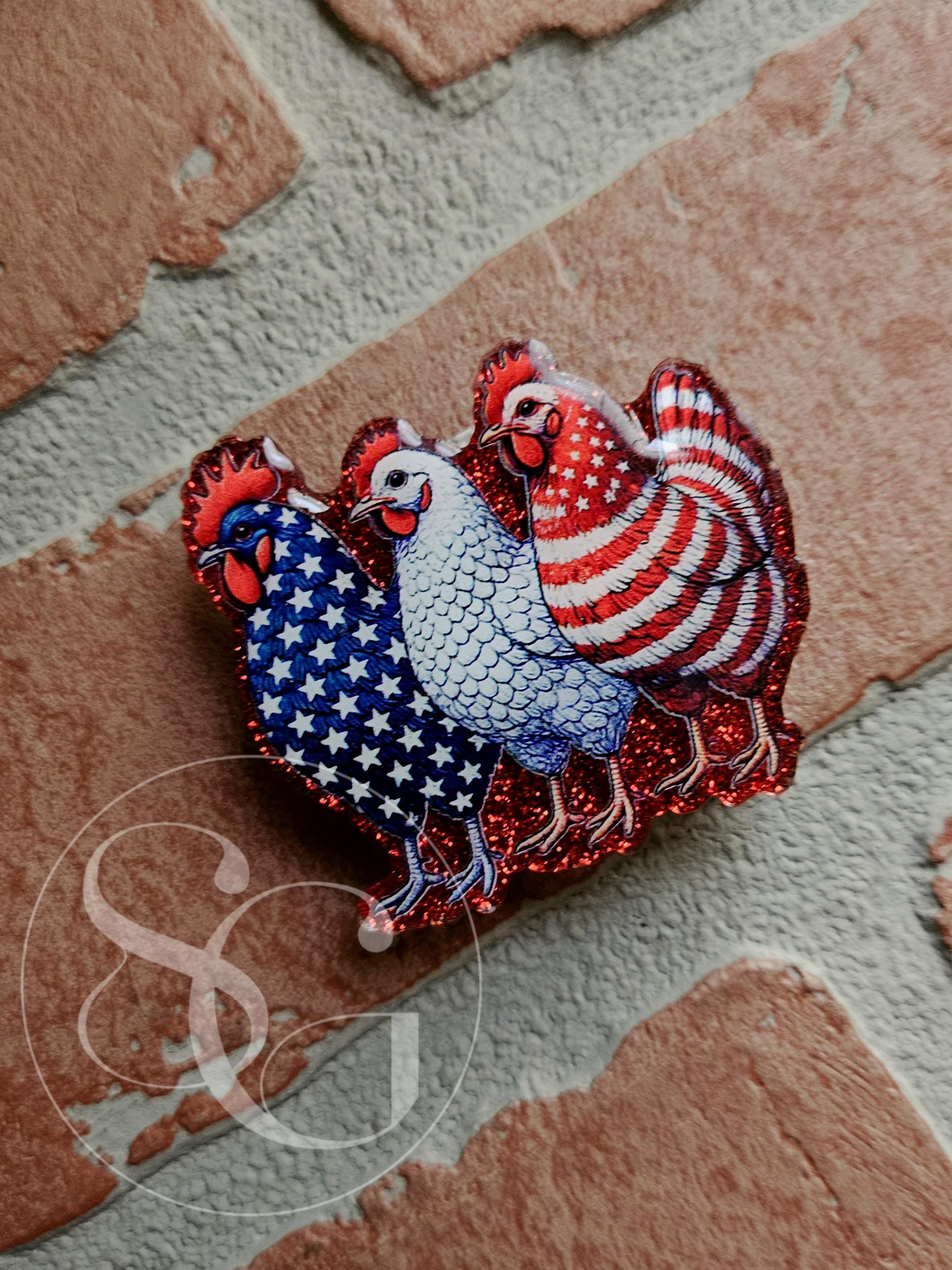 Patriotic Chickens
